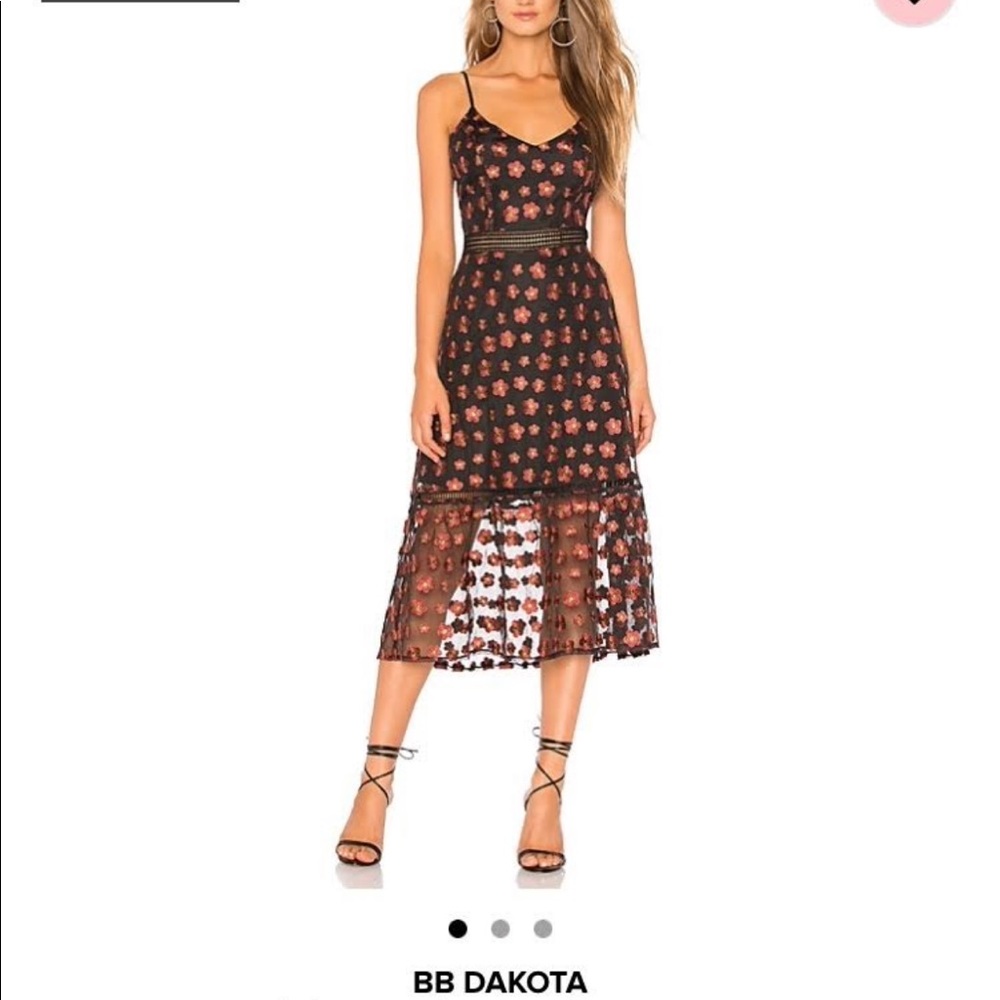 BB Dakota midi floral dress